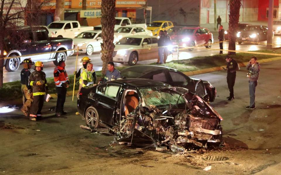  Muere acompañante del conductor ebrio del BMW en Torreón